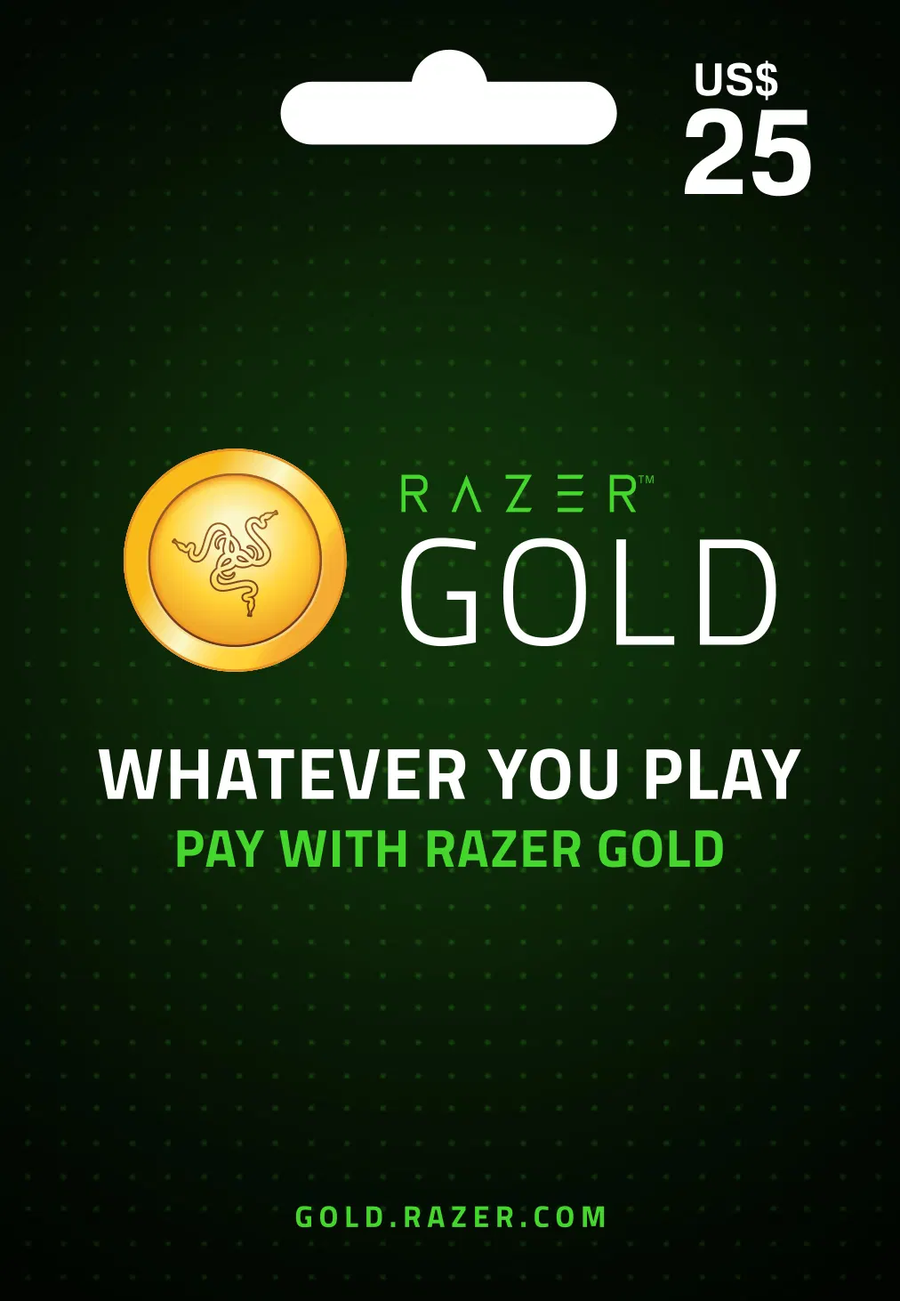 RAZER GOLD 25$ (GLOBAL)
